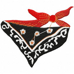 Cowboy And Hunter Embroidery Design 1 Cowboy And Hunter Embroidery Design 1